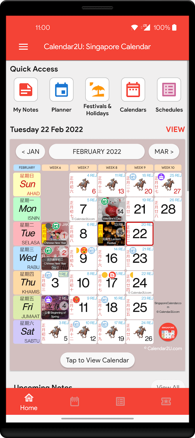 Calendar App