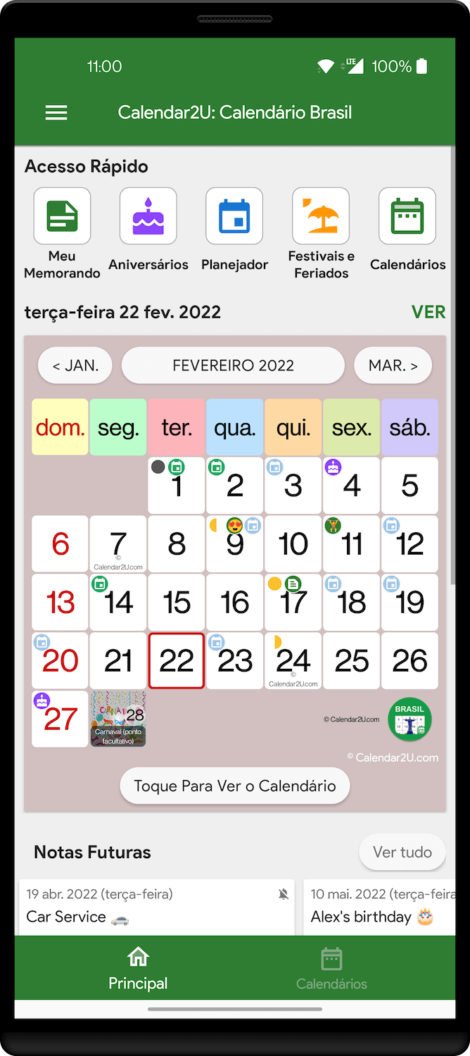 Calendar App